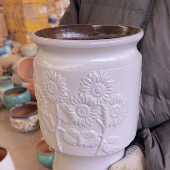 紫砂花盆高31口21—————-