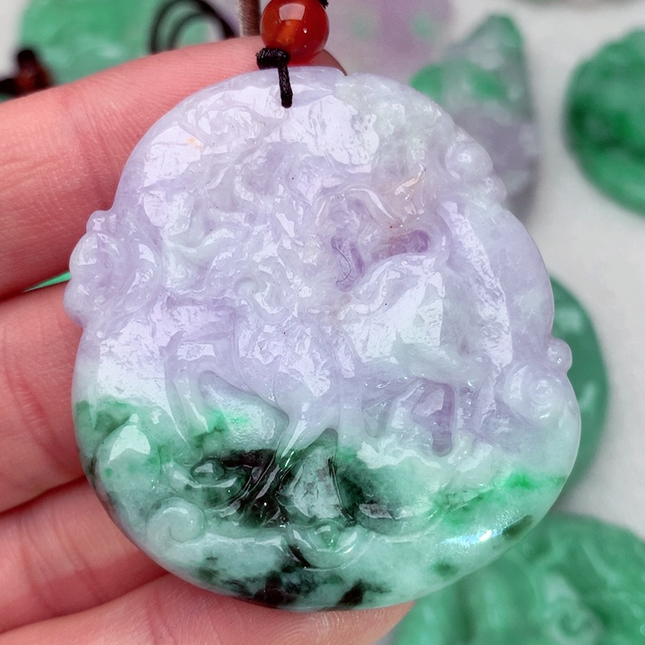 翡翠吊坠(不含链)未镶嵌