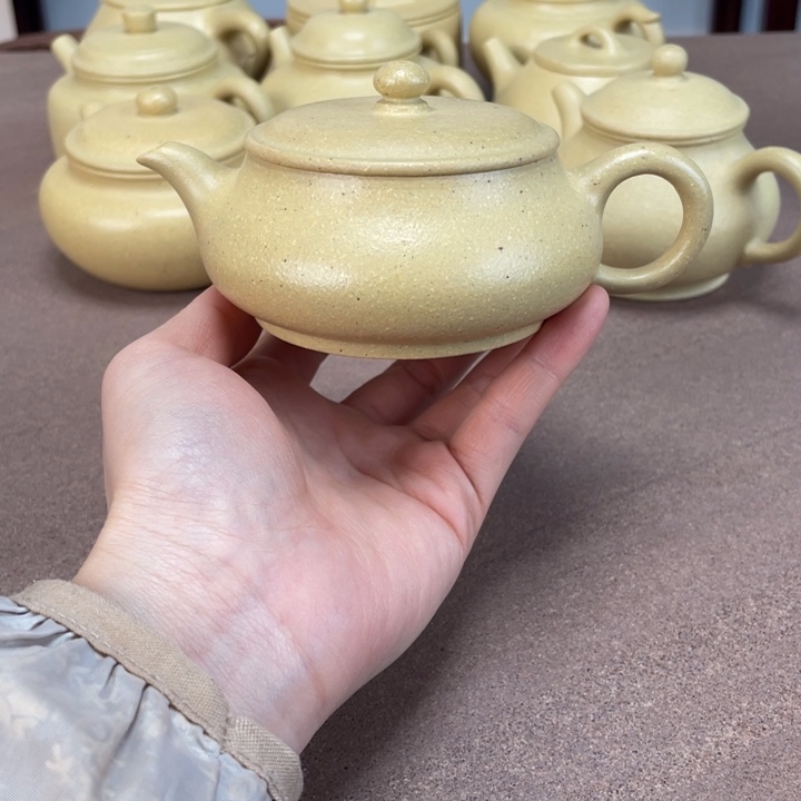 本山绿泥茶壶明卢150毫升