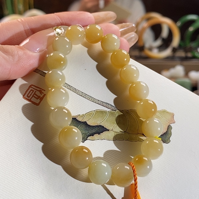 【闪购商品】和田玉手串10mm未镶嵌