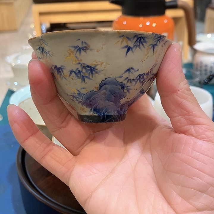 火火石烧主人杯茶杯