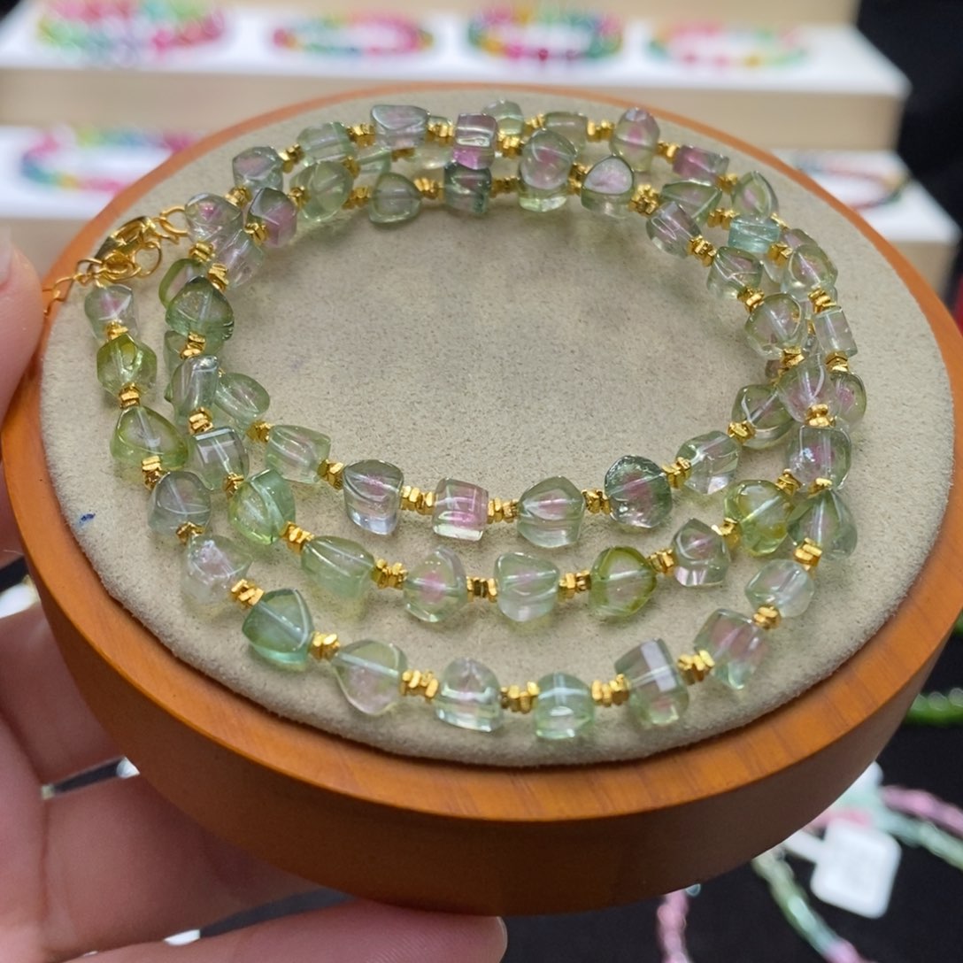 【闪购商品】碧玺手串未镶嵌两天看货期