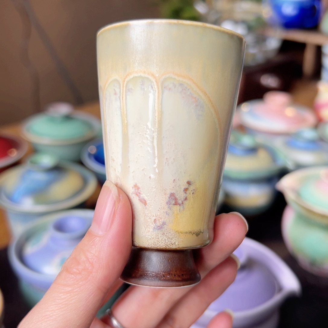杯青現纯手工制作柴茶器
