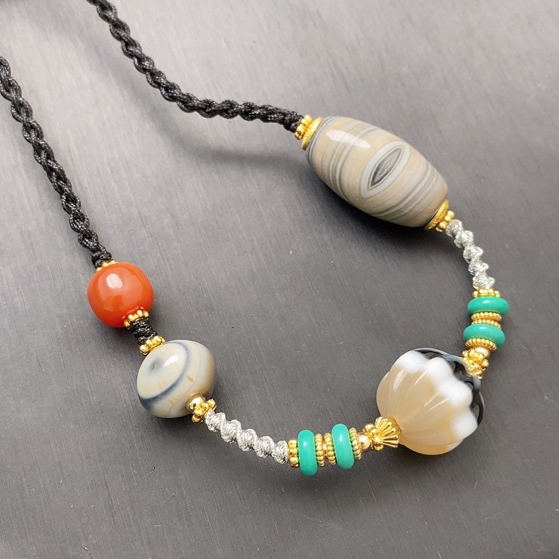 玛瑙/玉髓玛瑙锁骨合金