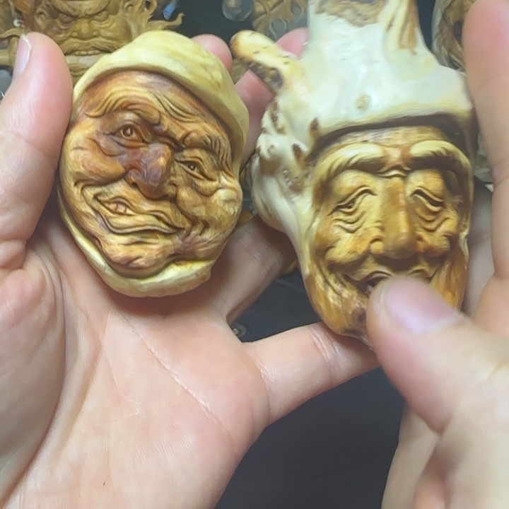 柏木（崖柏）胡*手把件还是摆件