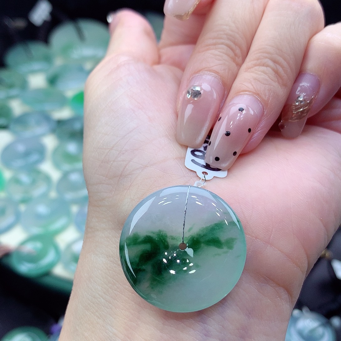 颈饰未镶嵌翡翠编号20尺寸25.8/5.0