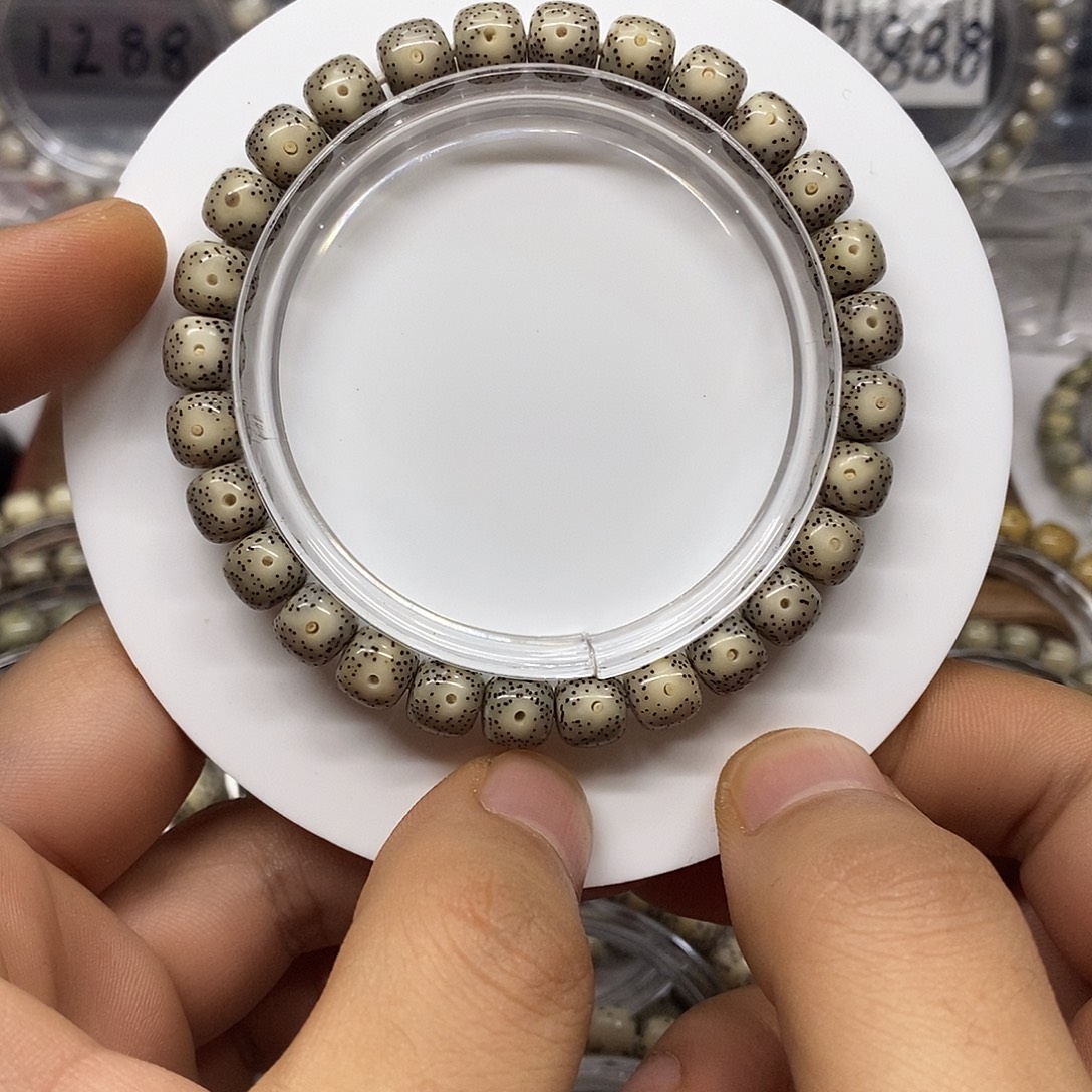 星月菩提手串糯冰奶奶灰