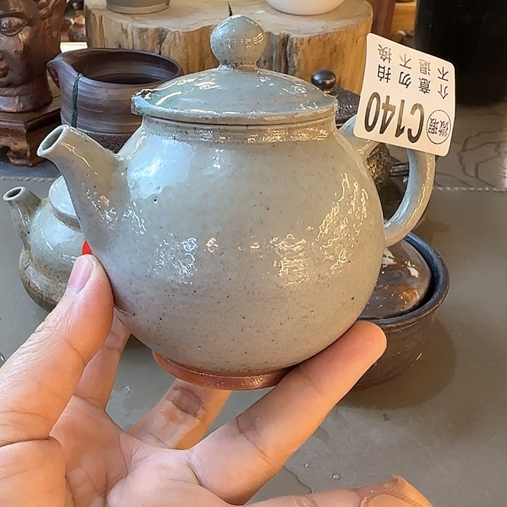 粗砂茶壶柴烧新品福利多