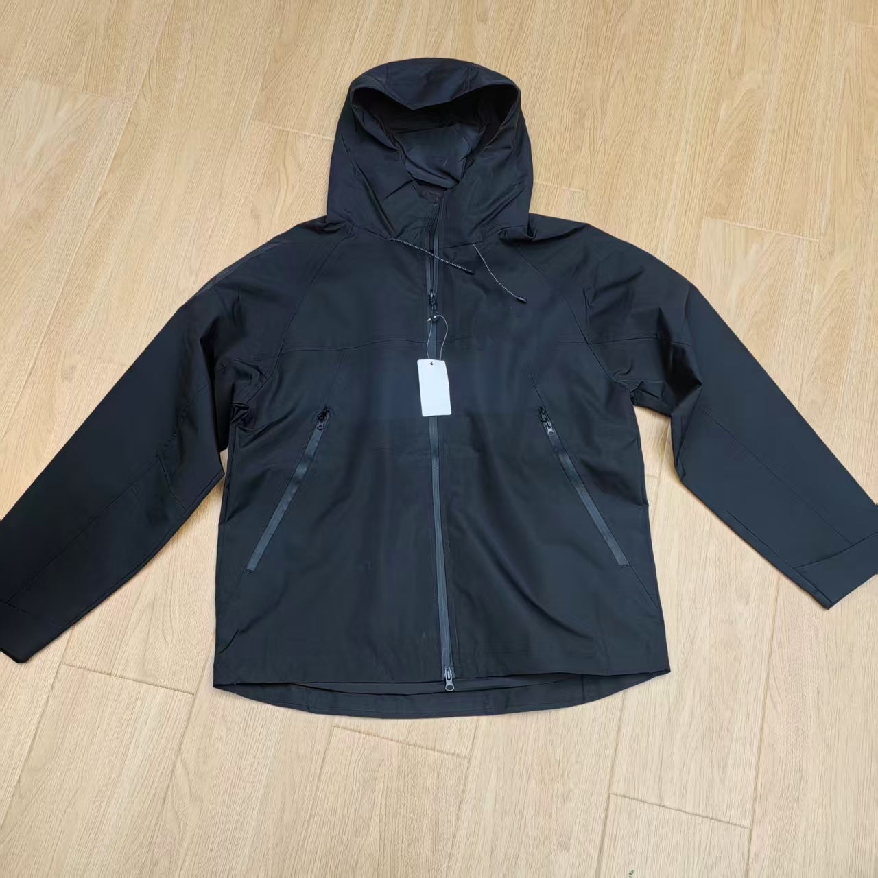 【南油玲姐】黑色男女款冲锋衣长袖外套WT6782