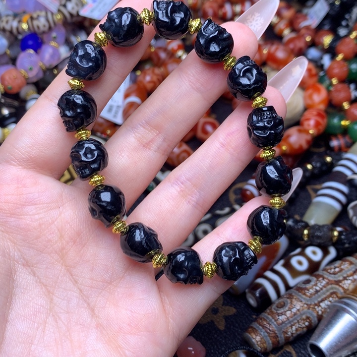 玛瑙/玉髓未镶嵌手链