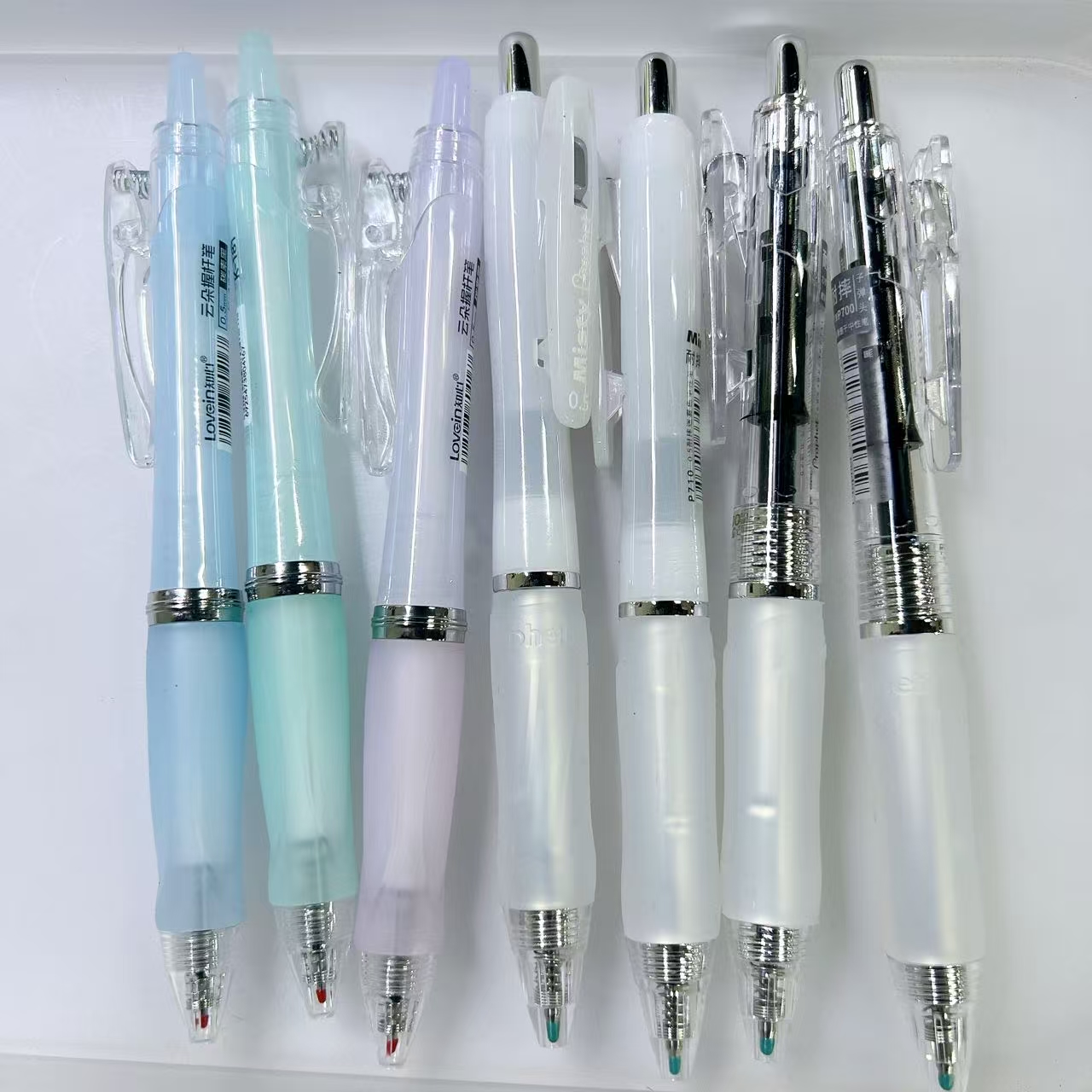 【黑墨-7支】A07知心云朵+迷雾+金羽毛,掉封蜡不售后