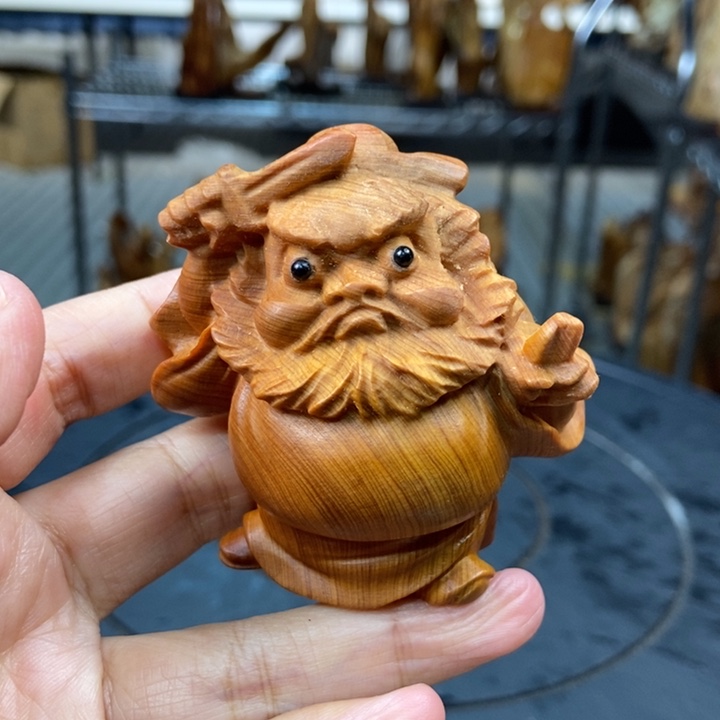 柏木（崖柏）手把件