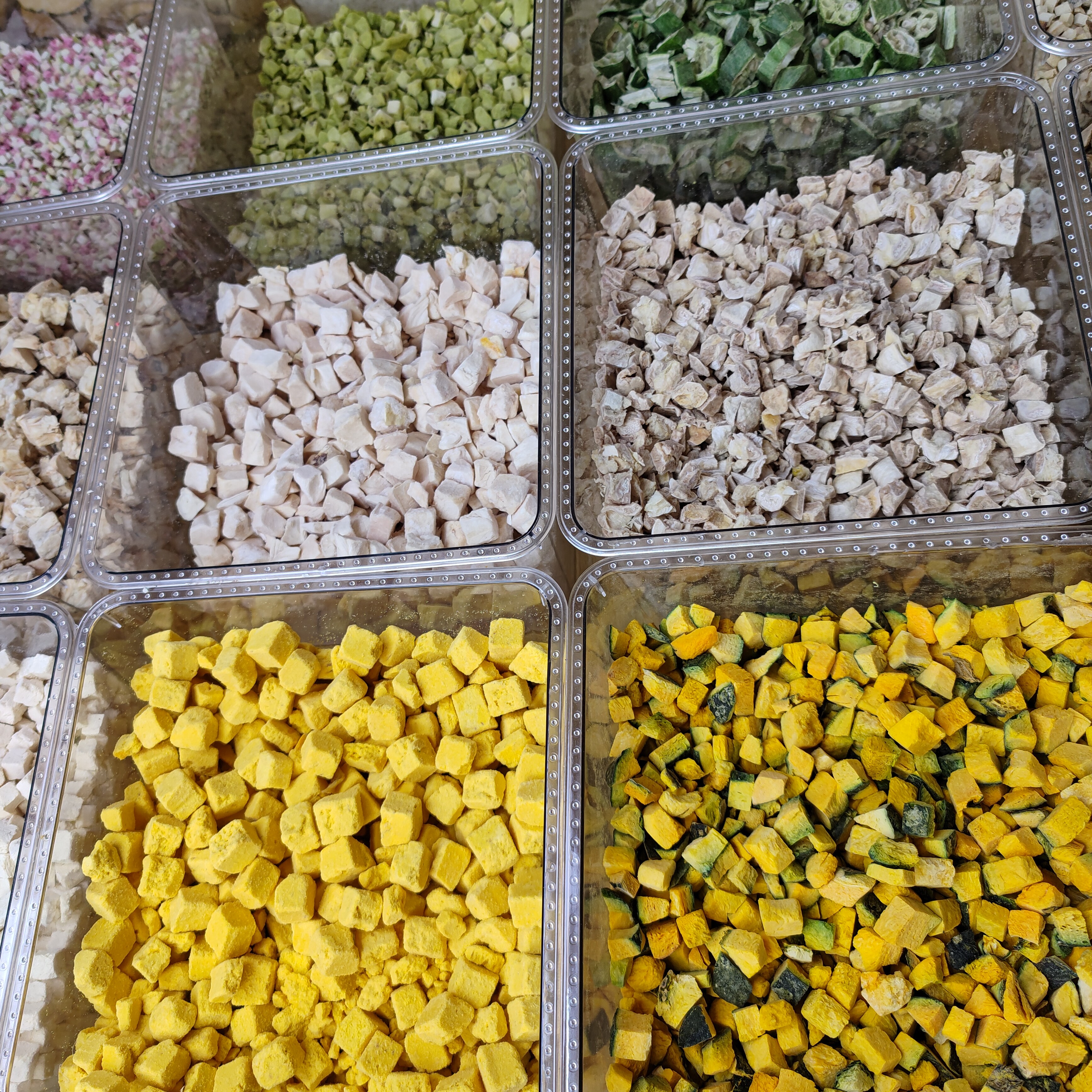 bobo熊舍60种纯天然食材.10+种冻干全价熊粮.长肉利器.