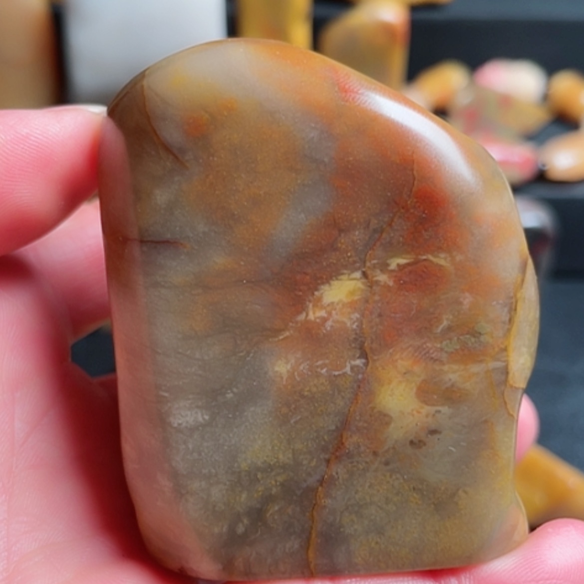 【闪购商品】昌化石蘑***脸昌化石随型