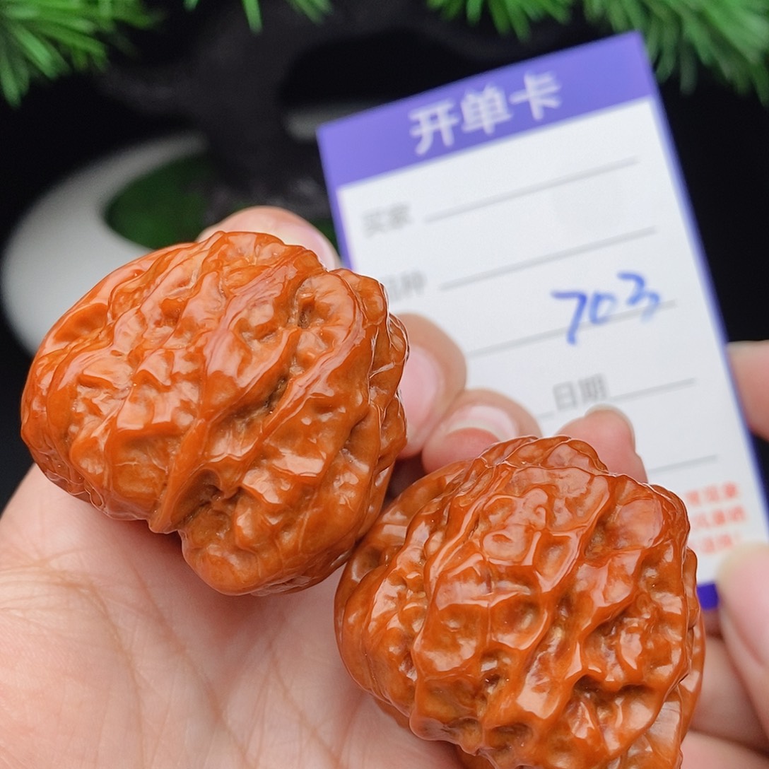 把件文玩核桃39蛤蟆头703