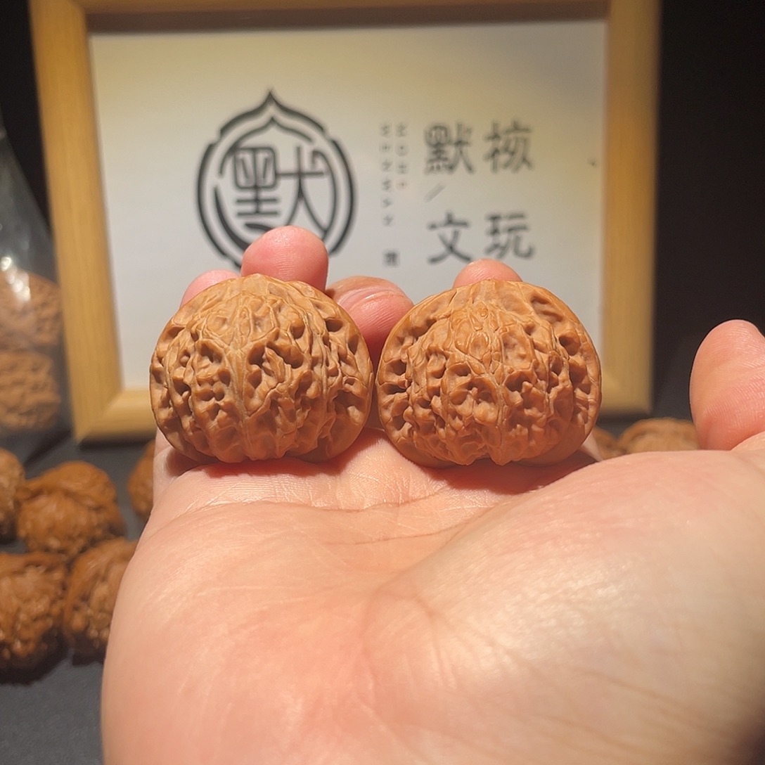 把件文玩核桃38全品汉高宫灯