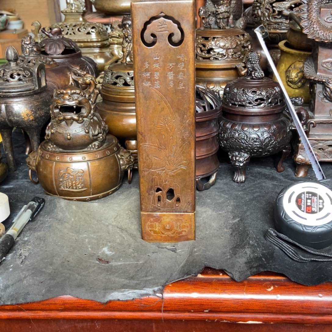 铜器工艺品摆件香炉摆件