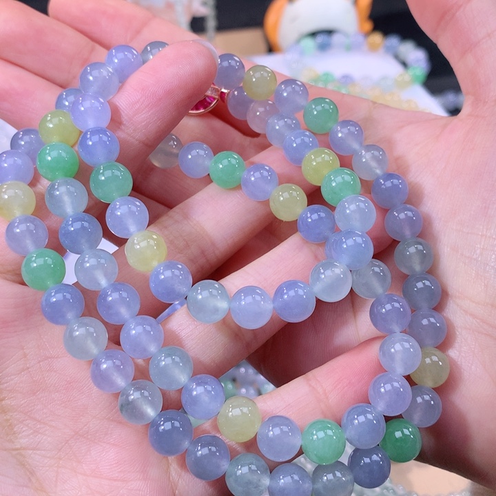 翡翠手链未镶嵌翡翠