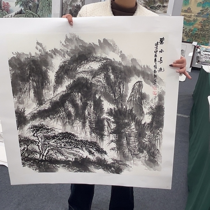 国画手绘国画大捡漏