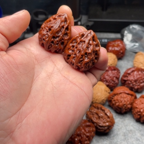 润***程文玩核桃把件南疆