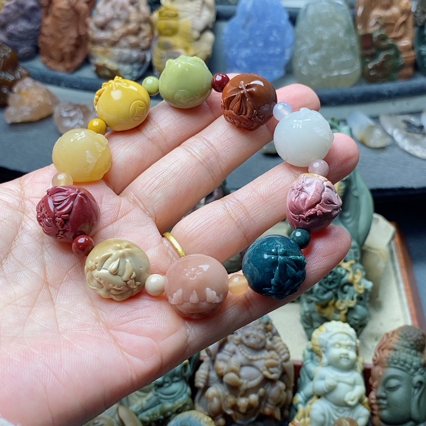 【闪购商品】定制石英质玉吊坠未镶嵌