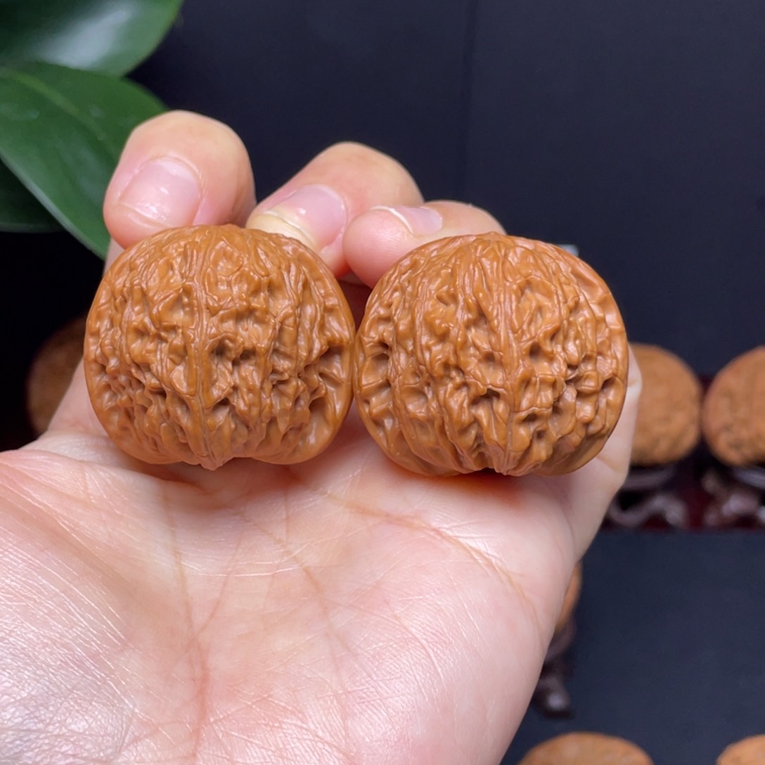 文玩核桃吊坠37尺正磨微微修