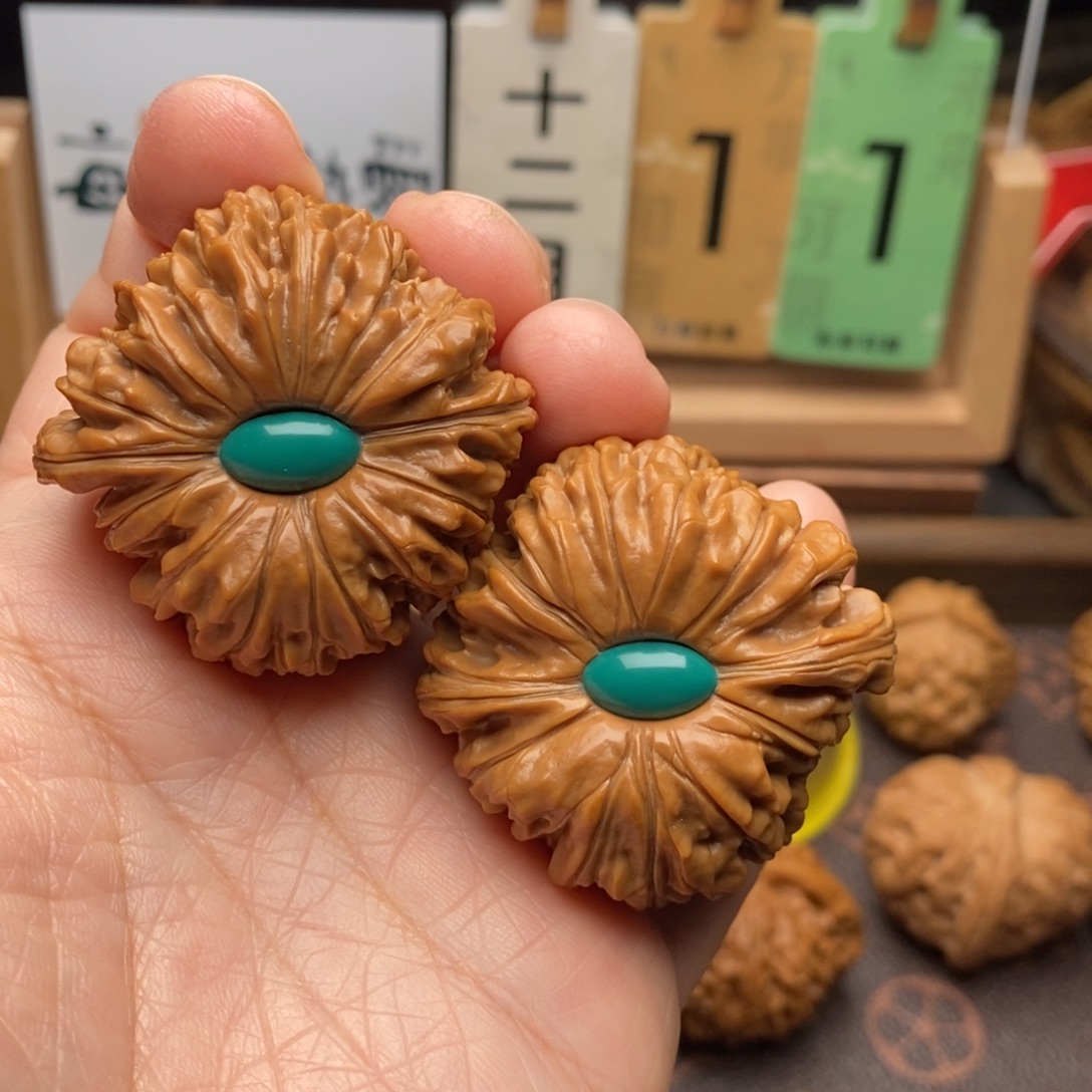 五***半文玩核桃把件平谷楼43