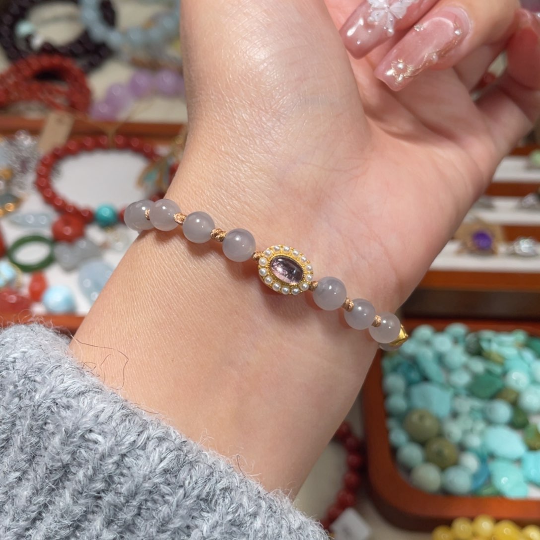 和田玉手绳未镶嵌