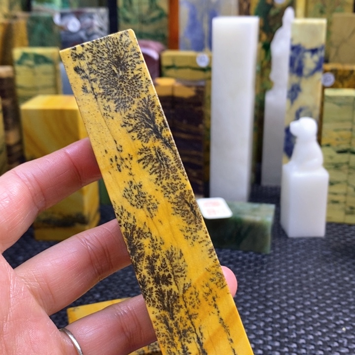 青田石活**白青田石印章石