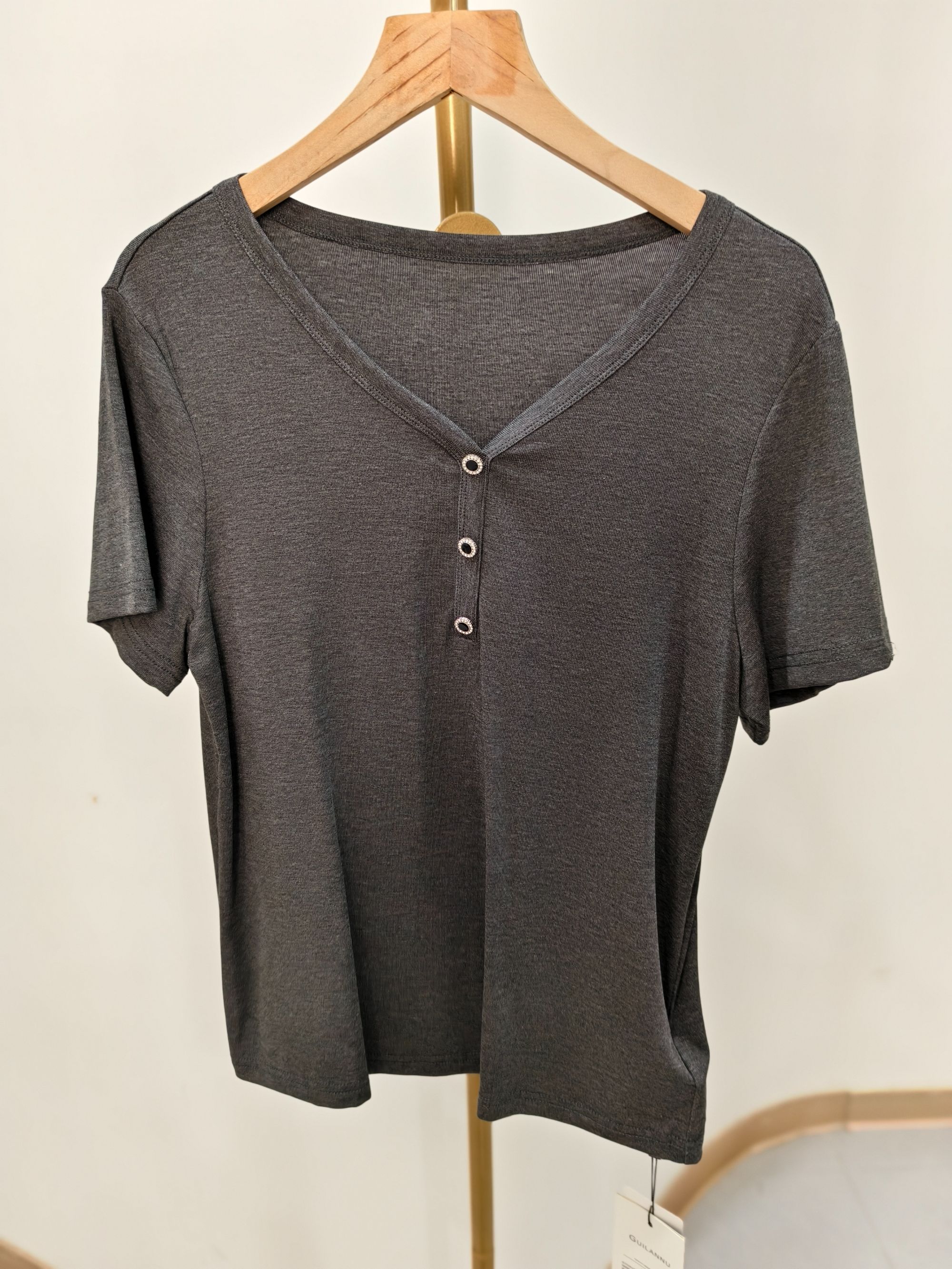 W1388短袖常规款女宽松型T恤