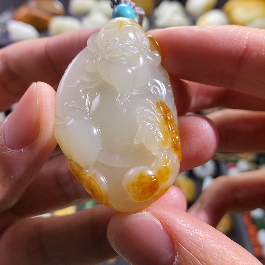 和田玉颈饰未镶嵌十****天