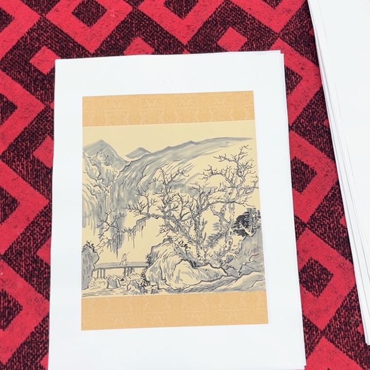 国画34/45纯手绘国画作品