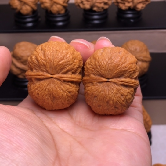 文玩核桃把件鹦鹉元宝14