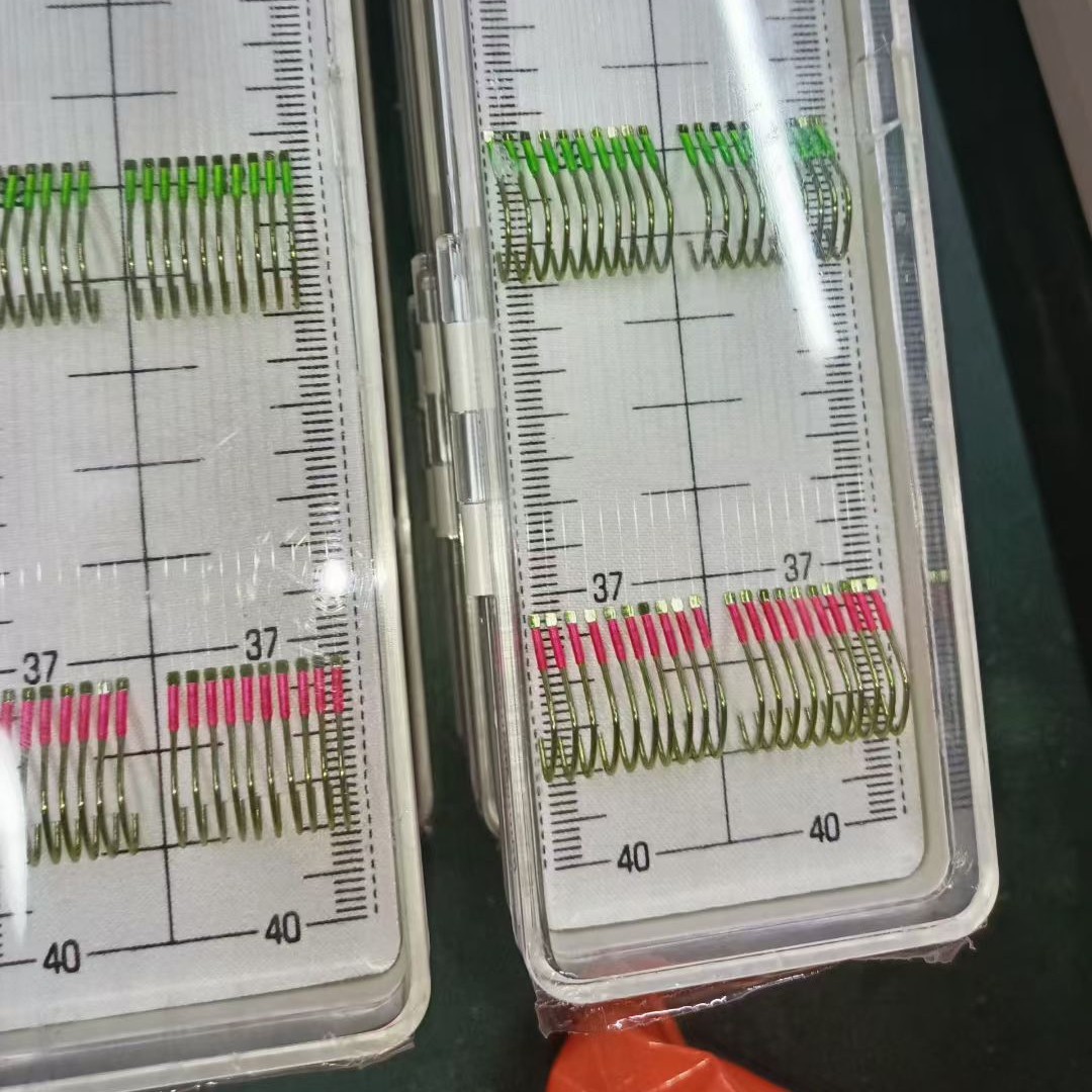 无损无结子线双钩20副装默认70对折鱼钩双钩子线成品子线