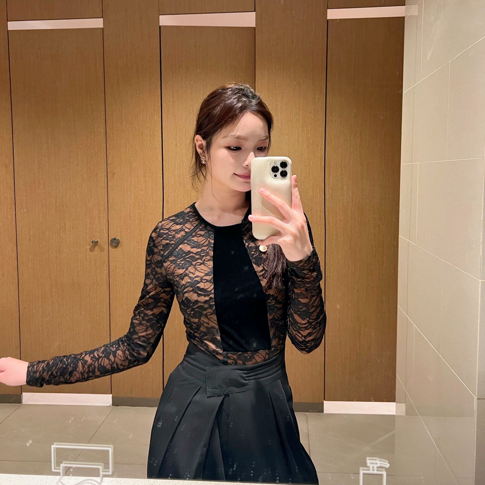 WIN定制咖蕾莎上衣时尚跳舞衣服洋气上衣舞蹈摩登舞秋冬舞蹈服