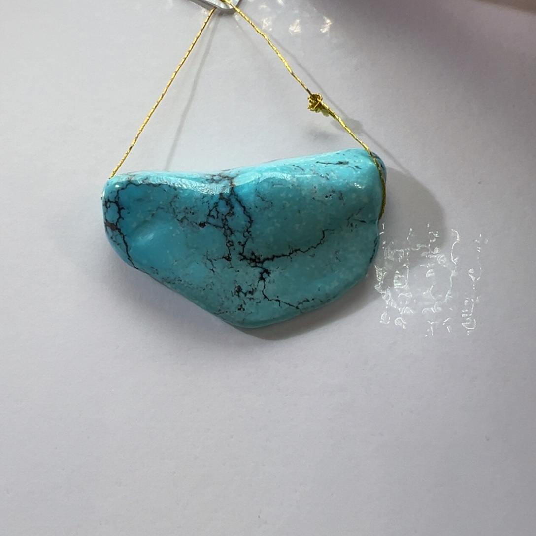 绿松石未镶嵌挂件