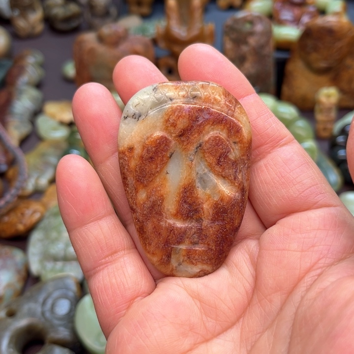 和田玉把件未镶嵌