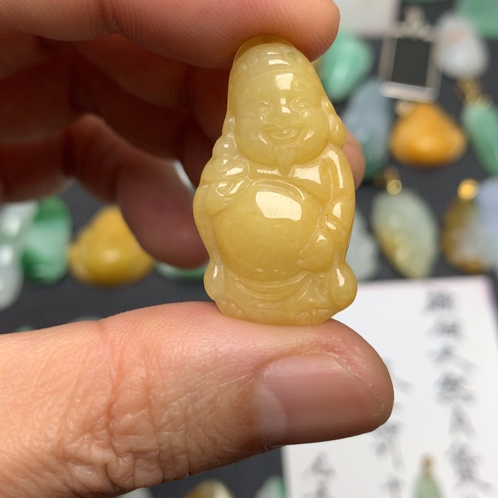 翡翠未镶嵌颈饰天然A货翡翠