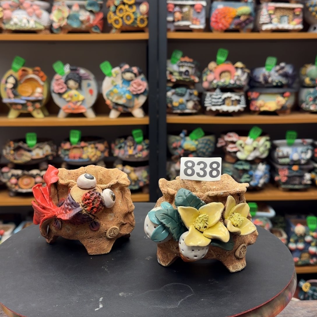 【闪购商品】陶瓷粗陶手捏