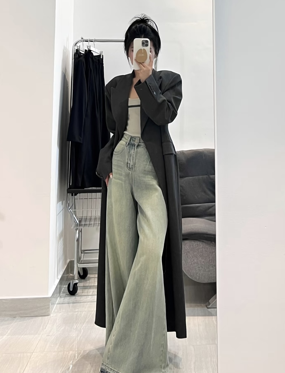 A新款2025加绒牛仔裤瑕疵福利 默认瑕疵