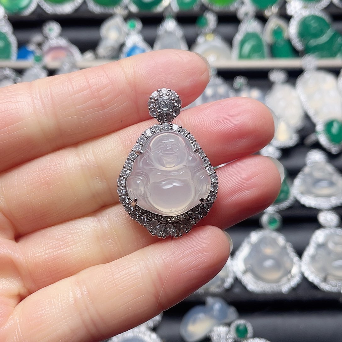 玛瑙/玉髓挂件合金