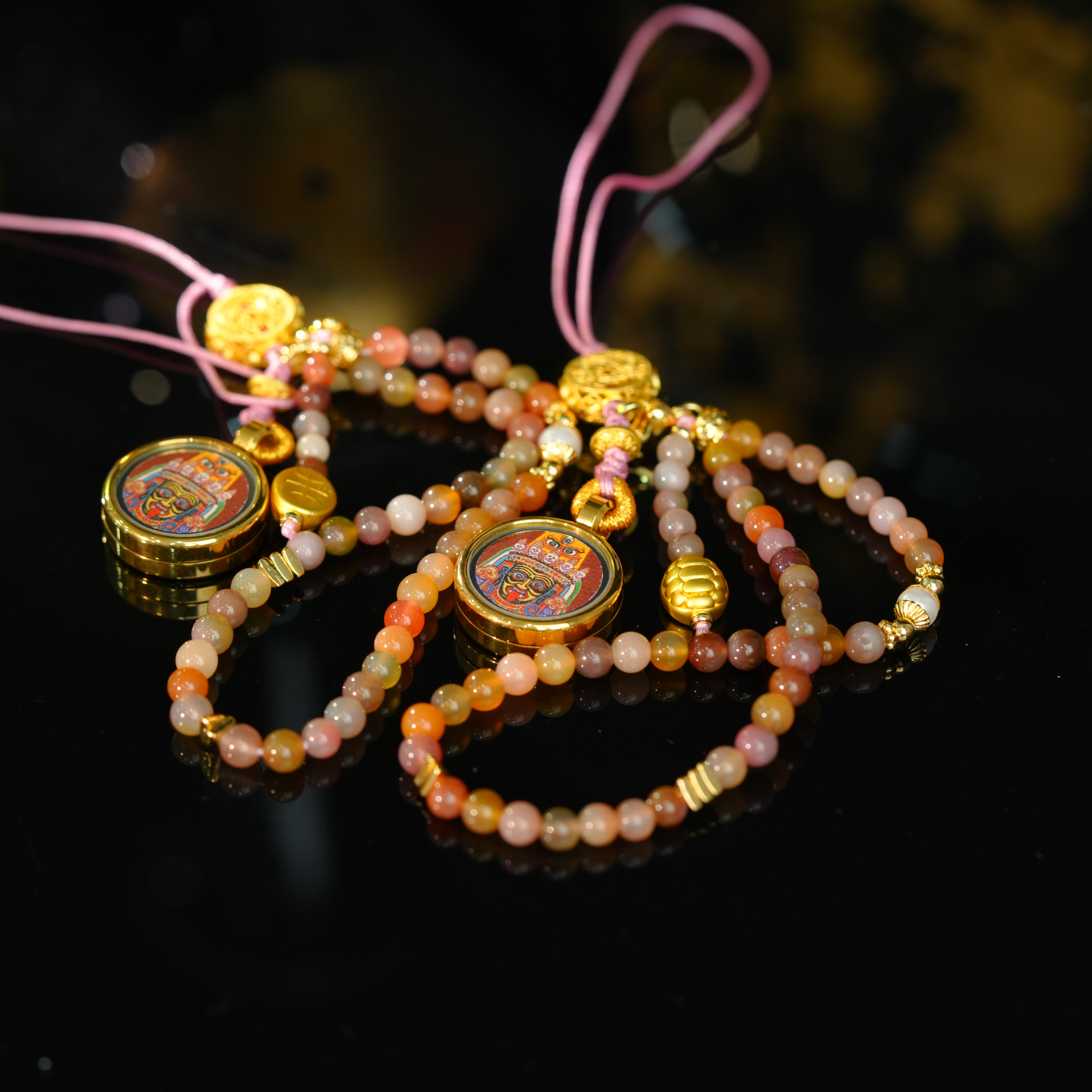 【初见珠宝】盐源玛瑙手机挂3-1CH335X107【多样性发一件】