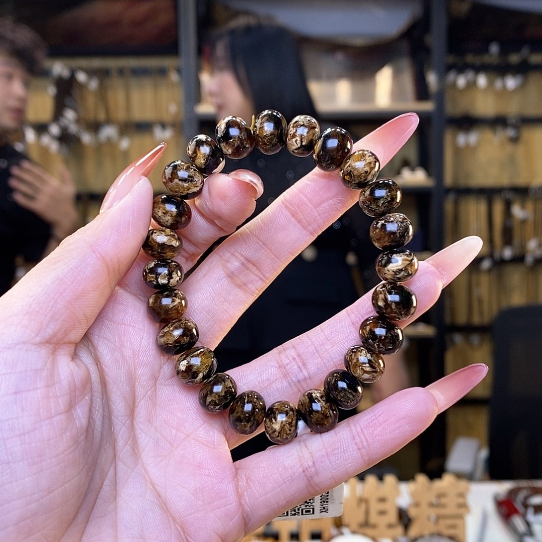 琥珀裸石未镶嵌10m花珀