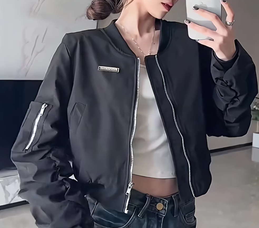 女春季常规春秋款短外套宽松上衣短款（非图片款）