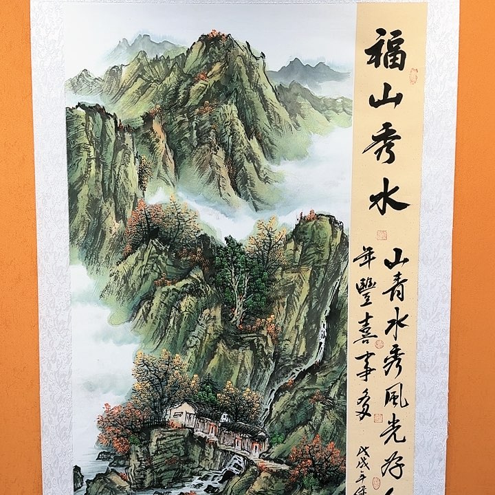 国画书法作品多次参加