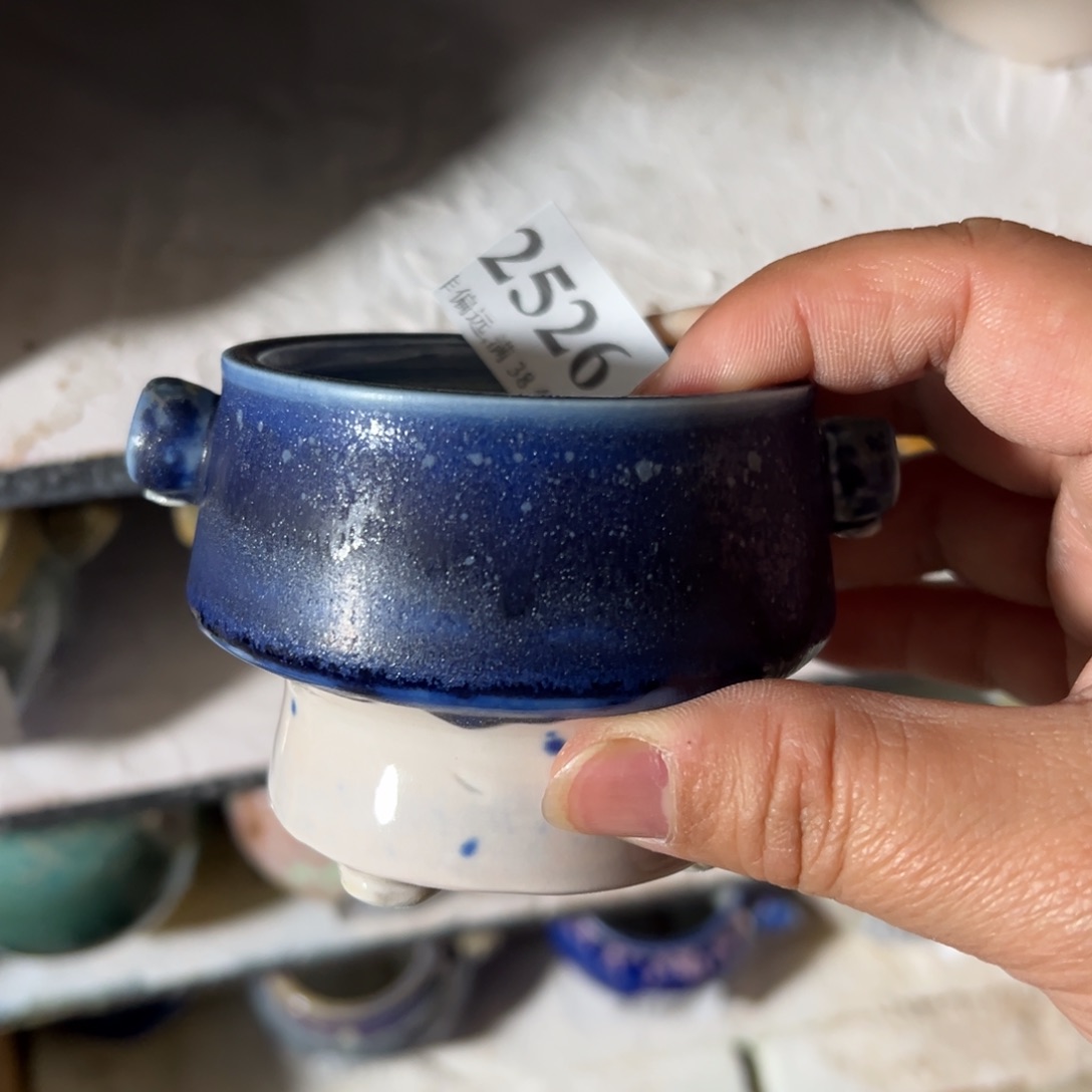 红陶景德镇手工花盆