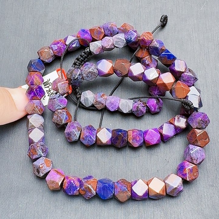 苏纪石（舒俱来）颈饰未镶嵌项链