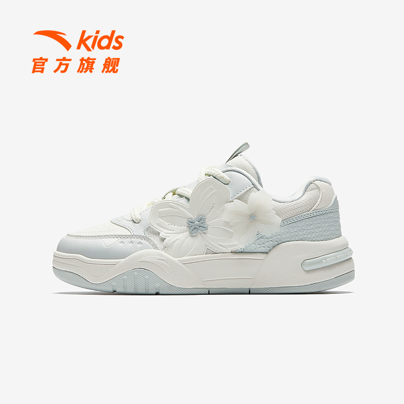 【山茶花】安踏儿童休闲运动鞋时尚软底软面透气跑鞋轻便防滑减震