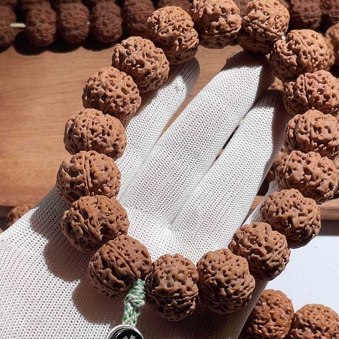 金刚菩提吊坠方印6瓣21