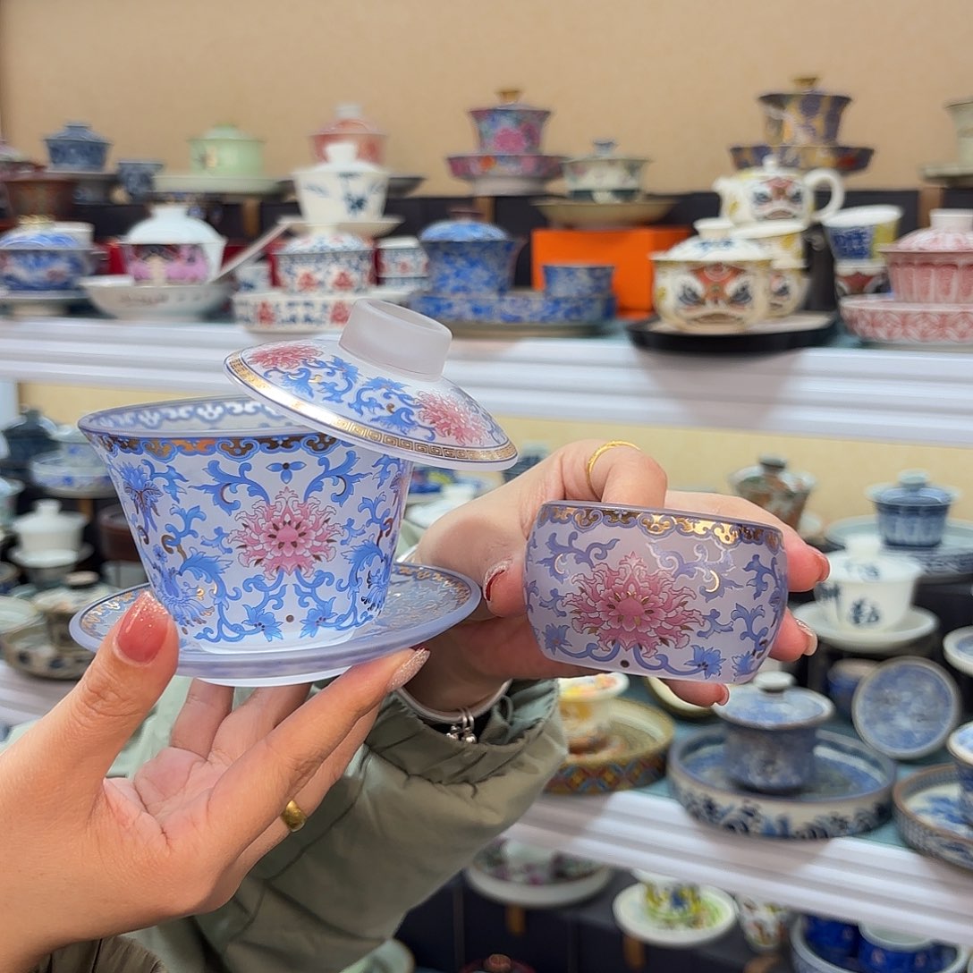 盖碗里的水煮开后放